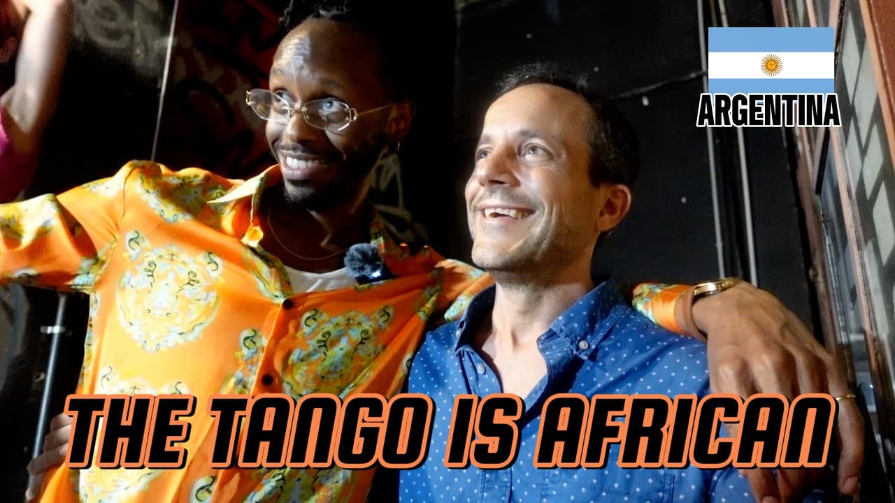 Foreigner Learns the TANGO Is a BLACK dance in Argentina! 😳