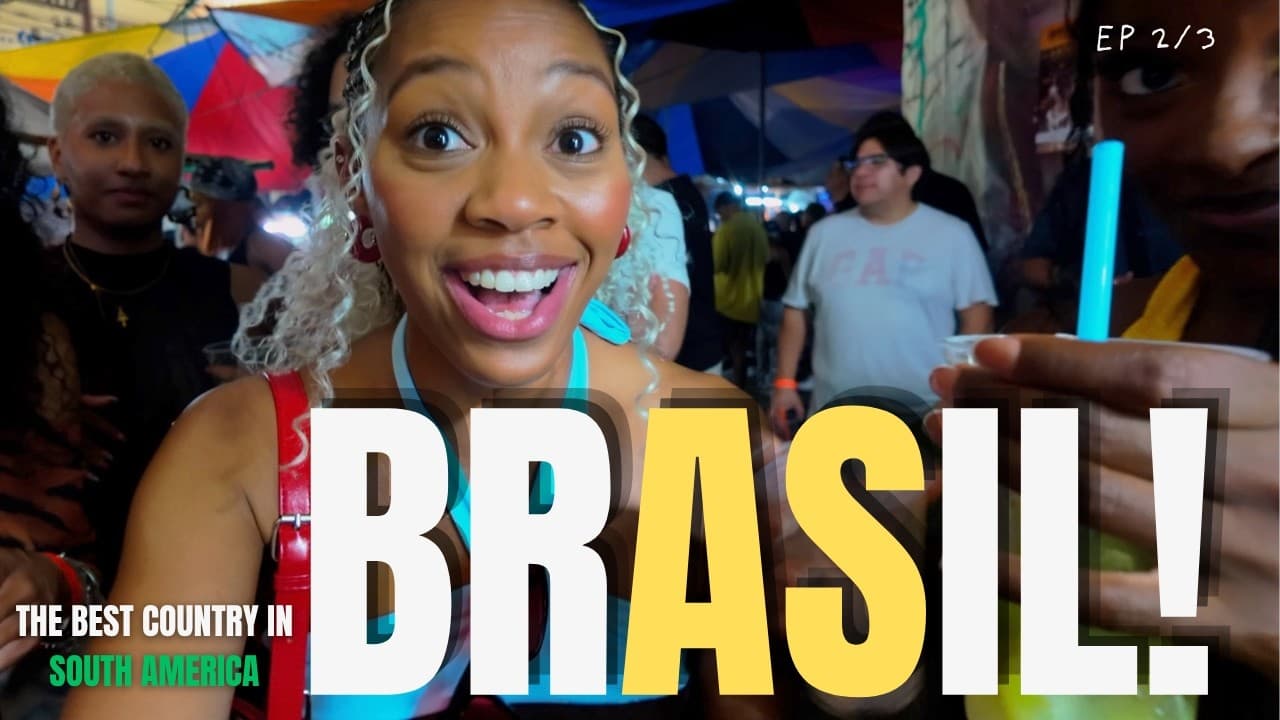 We Invite YOU To South America's BEST COUNTRY!! - Solo In Brasil PART 2/3 🇧🇷